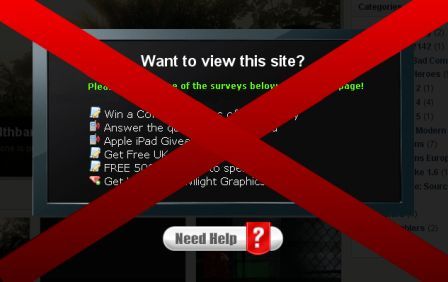 how to skip survey verification